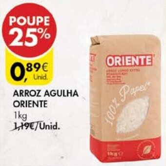 Arroz Agulha Oriente 1kg