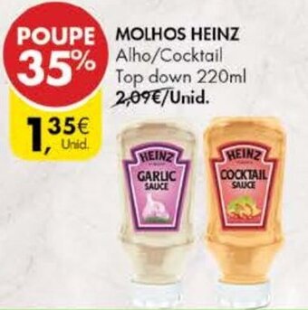 Pingo Doce Molhos Heinz 220ml promoção