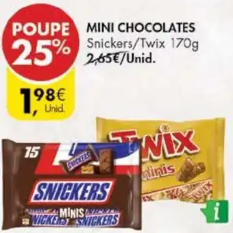 Pingo Doce Mini Chocolates 170g promoção