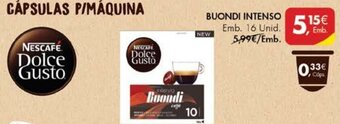Pingo Doce Nescafé Dolce Gusto Buondi Intenso 16 unid promoção