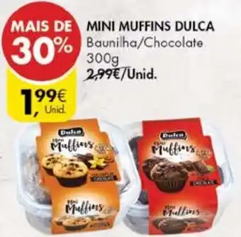 Pingo Doce Mini Muffins Dulca 300g promoção