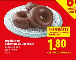 Lidl Argolas com Cobertura de Chocolate promoção