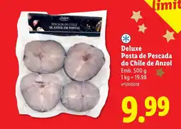 Lidl Deluxe Posta de Pescada do Chile de Anzol promoção