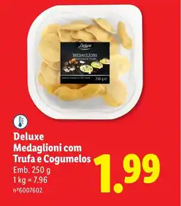 Lidl Deluxe Medaglioni com Trufa e Cogumelos promoção