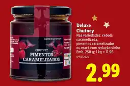 Lidl Deluxe Chutney promoção