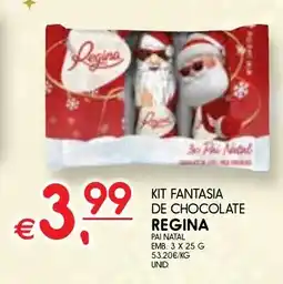 Meu Super Kit fantasia de chocolate regina promoção