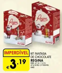 Meu Super Kit fantasia de chocolate regina promoção