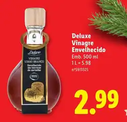 Lidl Deluxe Vinagre Envelhecido promoção