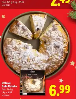 Lidl Deluxe Bolo Rainha promoção
