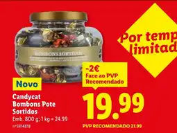 Lidl Candycat Bombons Pote Sortidos promoção