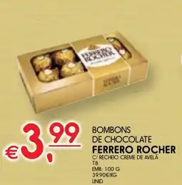 Meu Super Bombons de chocolate ferrero rocher promoção