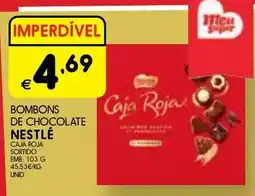 Meu Super Bombons de chocolate nestlé promoção