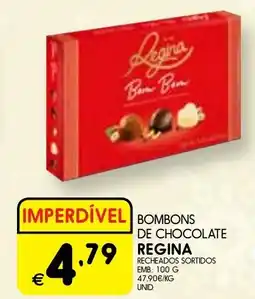Meu Super Bombons de chocolate regina recheados sortidos promoção