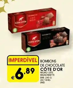 Meu Super Bombons de chocolate côte d'or promoção