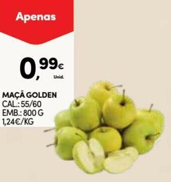 Continente Maçã Golden 800g promoção