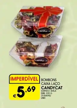 Meu Super Bombons caixa laço candycat promoção