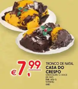 Meu Super Tronco de natal casa do crespo promoção