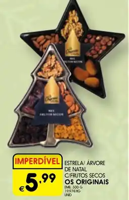 Meu Super Estrela/ árvore de natal c/frutos secos os originais promoção