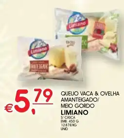 Meu Super Queijo vaca & ovelha amanteigado/ meio gordo limiano promoção
