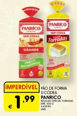 Meu Super Pão de forma s/codea panrico promoção