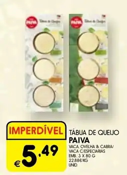 Meu Super Tabua de queijo paiva promoção