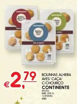 Meu Super Bolinhas alheira aves/ caça/ c/chouriço continente promoção