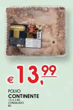 Meu Super Polvo continente promoção