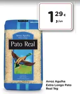 Aqui é fresco Arroz Agulha Extra Longo Pato Real promoção