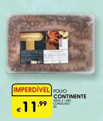 Polvo continente