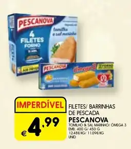 Meu Super Filetes/ barrinhas de pescada pescanova promoção