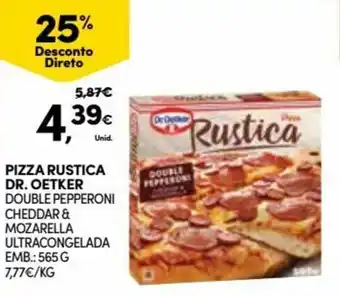 Continente Pizza Rustica Dr. Oetker 565g promoção