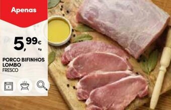 Continente Porco Bifinhos Lombo promoção