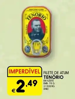 Meu Super Filete de atum tenorio promoção