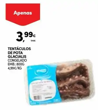 Continente Tentáculos de Pota Glacialis 800g promoção