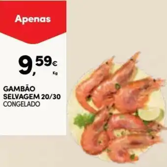 Continente Gambão Selvagem 20/30 Congelado promoção