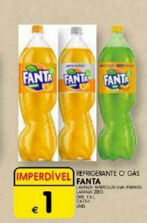 Meu Super Refrescos fanta promoção