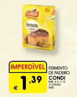 Meu Super Fermento de padeiro condi promoção