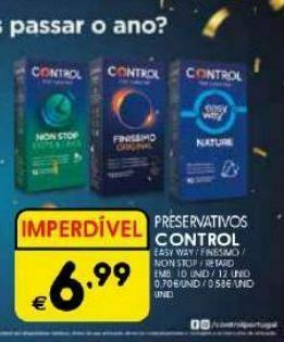 Meu Super Preservativos control promoção