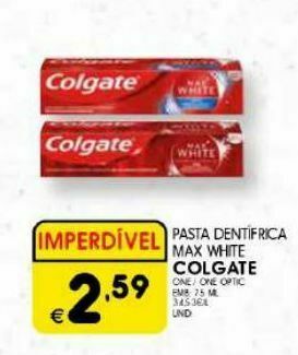 Pasta de dentes colgate