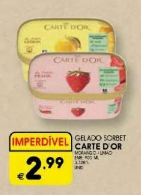 Gelados carte d'or
