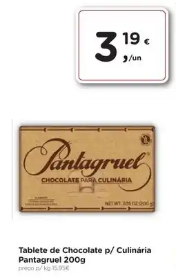 Aqui é fresco Tablete de Chocolate p/ Culinária Pantagruel promoção