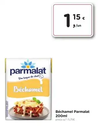Aqui é fresco Béchamel Parmalat promoção