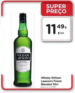 Aqui é fresco Whisky William Lawson's Finest Blended promoção