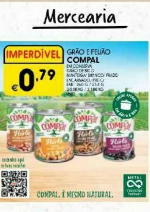 Meu Super Grãos compal promoção
