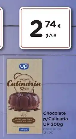 Aqui é fresco Chocolate p/Culinária UP promoção