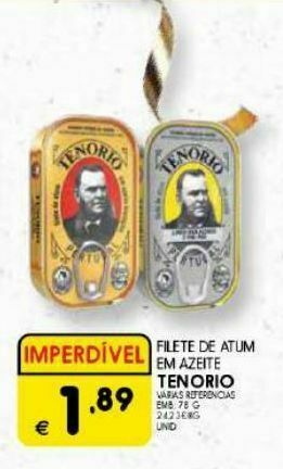 Filé de atum tenorio