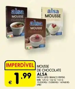 Meu Super Mousse de chocolate alsa promoção