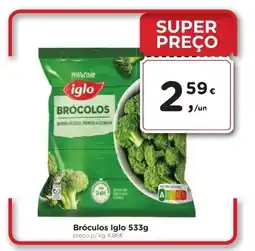 Aqui é fresco Bróculos Iglo promoção
