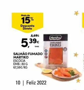 Salmão Fumado Martiko