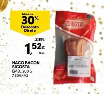 Continente Naco Bacon Sicosta promoção